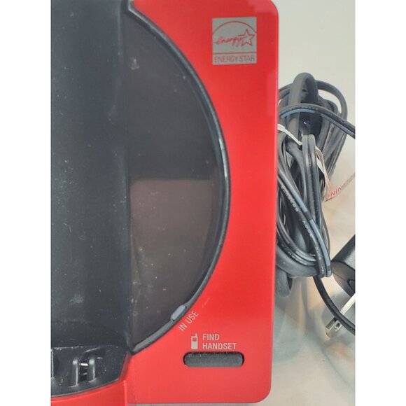 VTech Cordless Phone With Answering Machine & Charger Model CS6919-16 Red - Picture 11 of 16